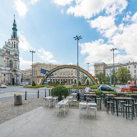 Zbawiciela Square P&O Serviced Apartments Varsó Kültér fotó